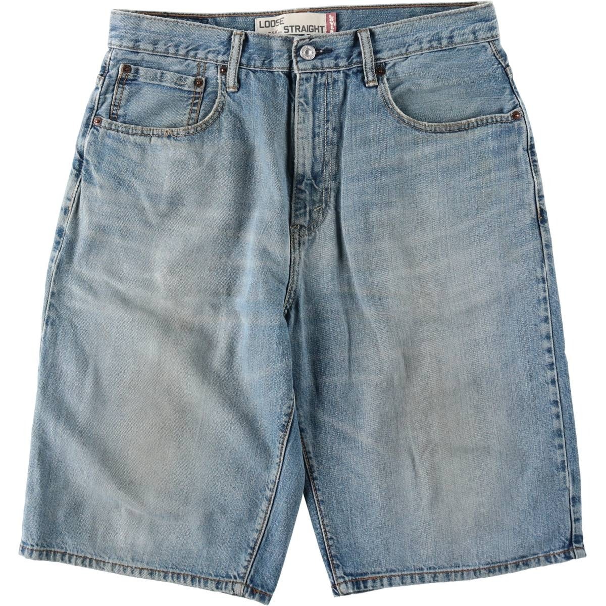 古着 リーバイス Levi's 569 LOOSE STRAIGHT デニムショーツ ハーフパンツ ジョーツ メンズw33相当/eaa647926