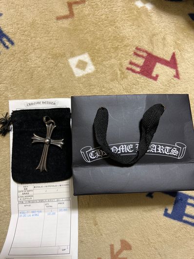 Chrome Hearts Large CH Cross Pendant "Silver"