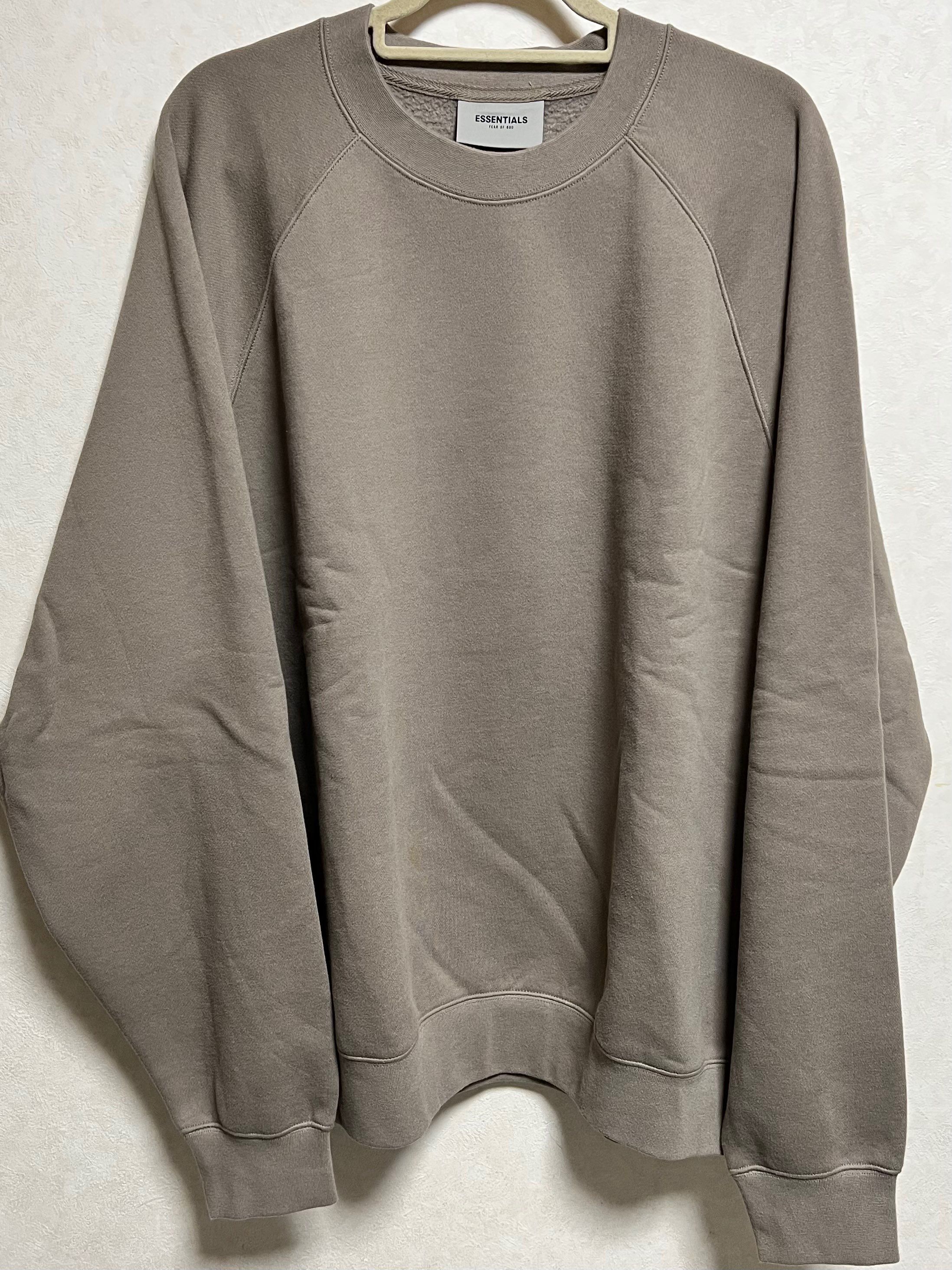 FEAR OF GOD ESSENTIALS Pull-Over Crewneck "Taupe"