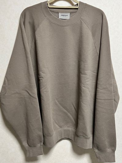 FEAR OF GOD ESSENTIALS Pull-Over Crewneck "Taupe"