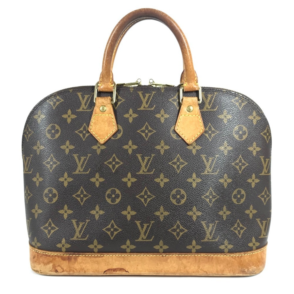 ルイヴィトン LOUIS VUITTON アルマ M51130 モノグラム カバン トートバッグ ハンドバッグ モノグラムキャンバス ブラウン