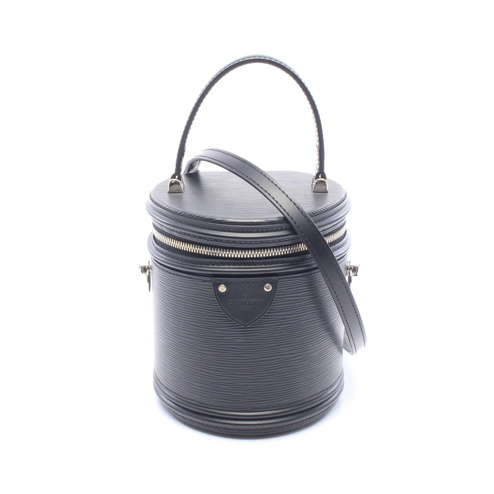 ルイ・ヴィトン LOUIS VUITTON カンヌ エピ ノワール 2WAY ハンドバッグ バッグ レザー レディース ブラック系 M52226 【中古】