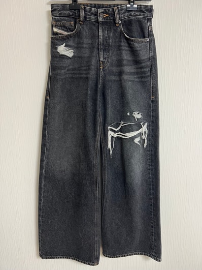 Diesel Relaxed Jeans 1996 D-Sire 007f6 "Black/Dark Grey"