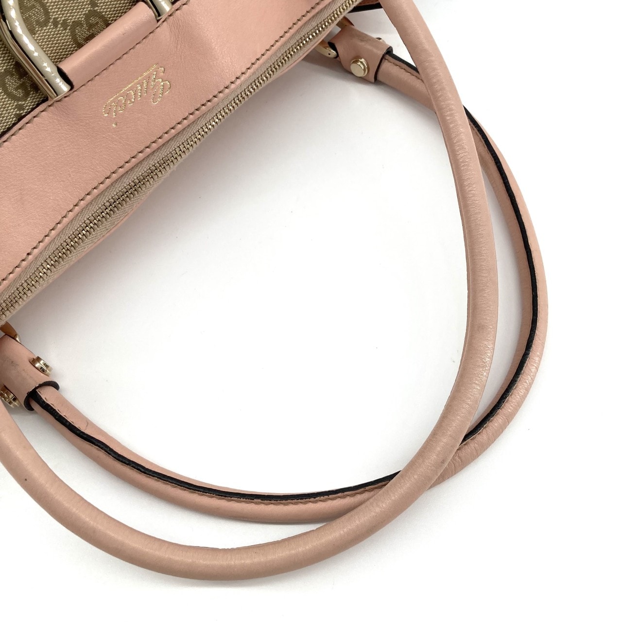 C (やや傷や汚れあり)】GUCCI（グッチ） アビー GGキャンバス ゴールド