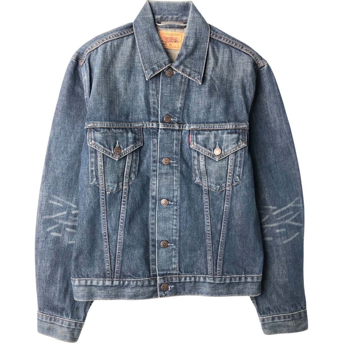 古着 00年代 リーバイス Levi's 70500-0474 ユーロモデル デニムジャケット Gジャン メンズL相当/eaa630388