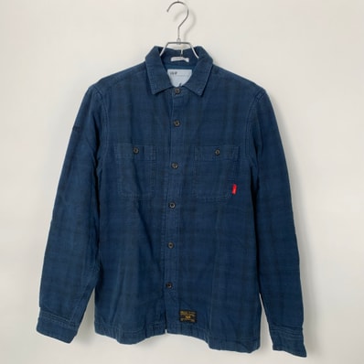 WTAPS×Vans checked cotton 2 pocket long sleeve shirt