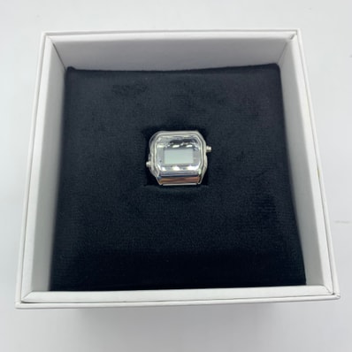 TIMEX x MM6 Maison Margiela T80 Ring Watch "Silver"