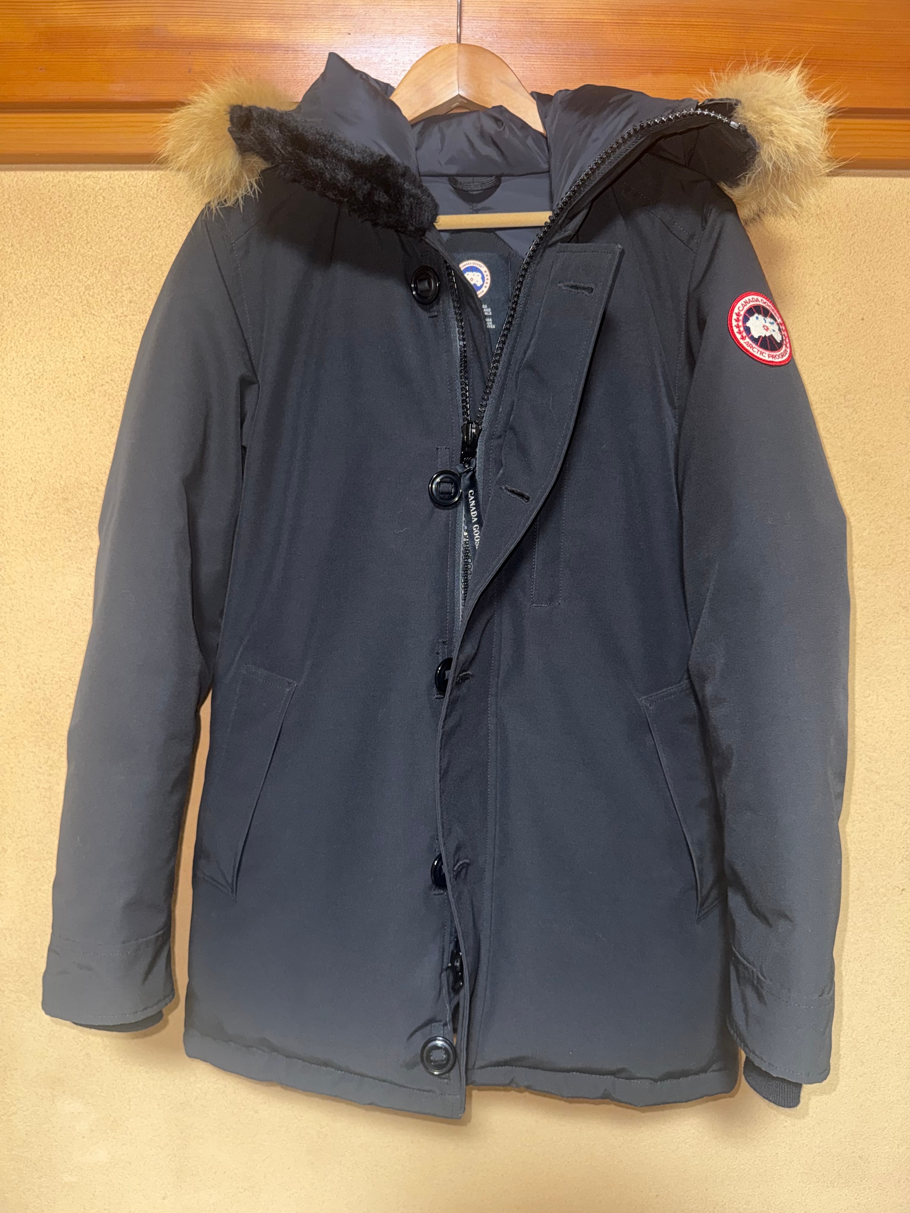 カナダグース ジャスパーパーカー グラファイト XSサイズ CANADA GOOSE（カナダグース） JASPER PARKA ジャスパーパーカ XS