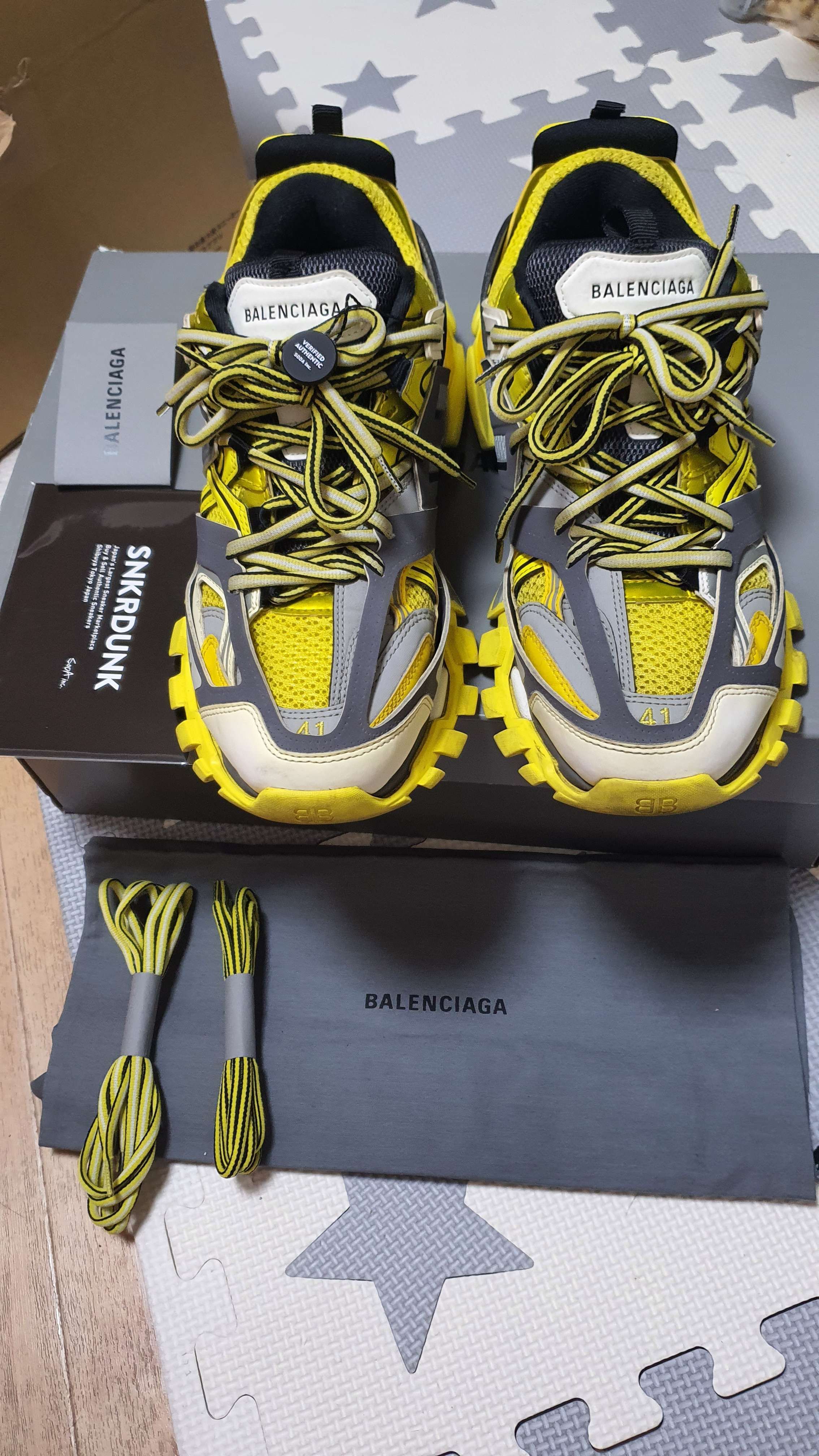 BALENCIAGA TRACK YELLOW