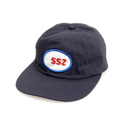 【中古】エスエスズィー SSZ GASOLINE CAP キャップ 帽子 ネイビー【メンズ】