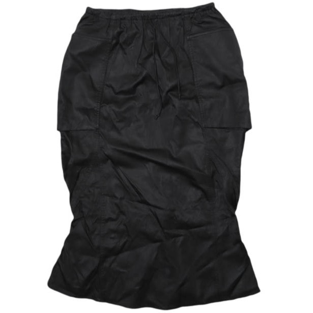 KITH NYC キスニューヨークシティ 25SS Women Kyo Utility Maxi Skirt ユーティリティーマキシスカート 25060061000920 XS BLACK ロング ボトムス g28442