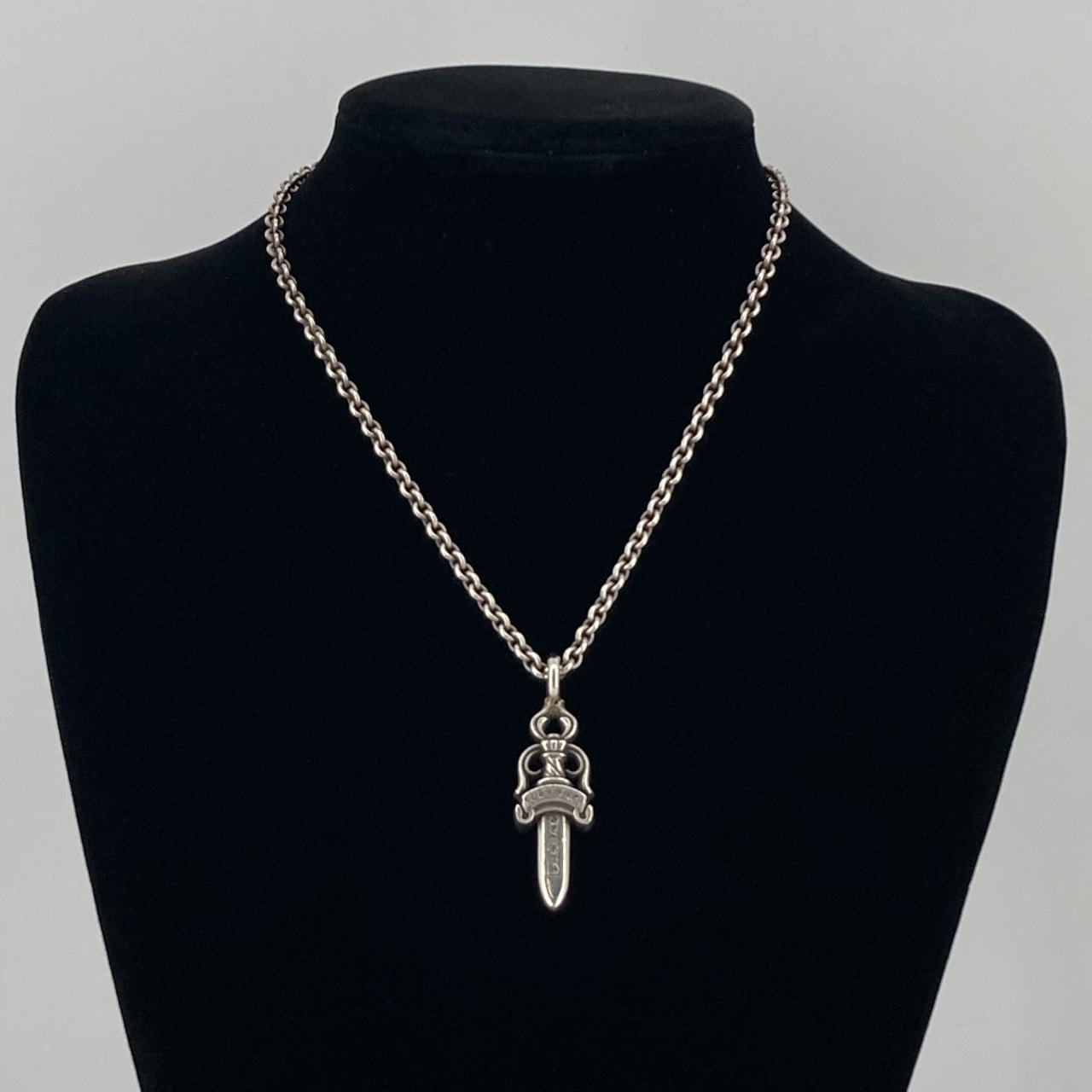 CHROME HEARTS（クロムハーツ） DOUBLE DAGGER/NE Chain 18inch ダブル