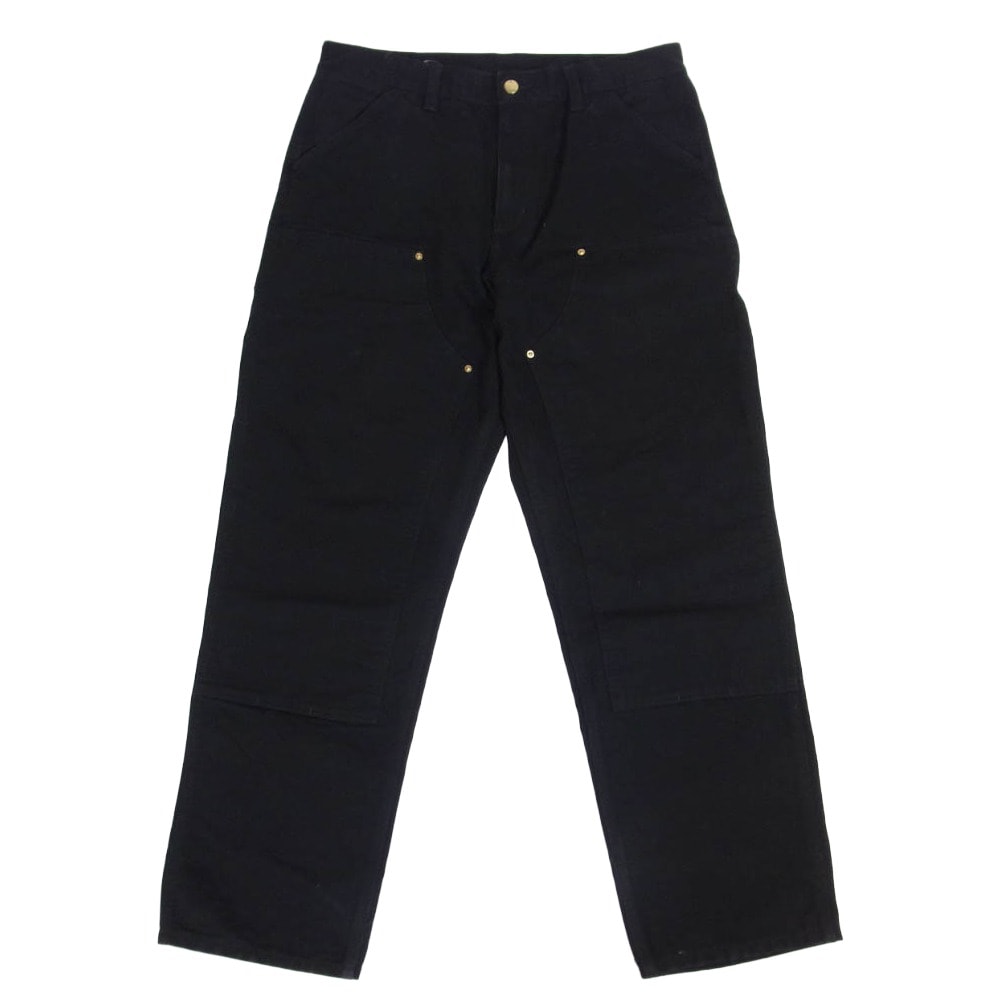 Carhartt カーハート パンツ 90075 ダブルニー ダック ペインター ワークパンツ ブラック系 32【中古】