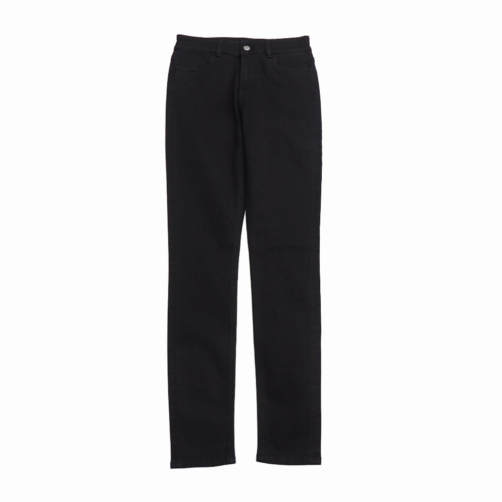 ■未使用品■PRADA プラダ パンツ サイズ26 ブラックデニム ストレッチ スキニー ロゴボタン 20261009/RB1295