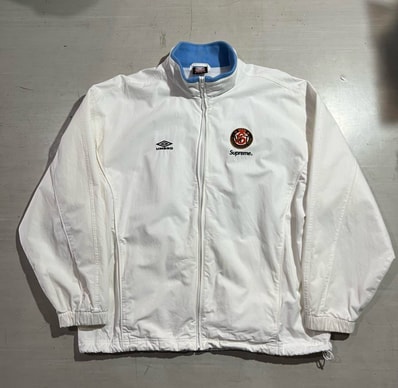 Supreme /Umbro Cotton Ripstop Track Jacket "White"