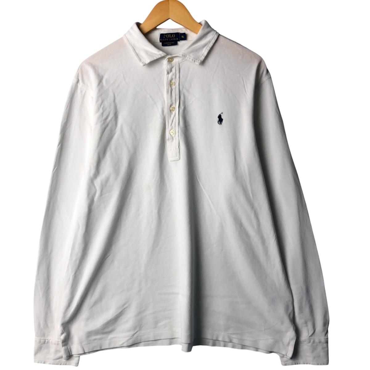 古着 ラルフローレン Ralph Lauren POLO RALPH LAUREN 長袖 ポロシャツ メンズXL相当/eaa586535