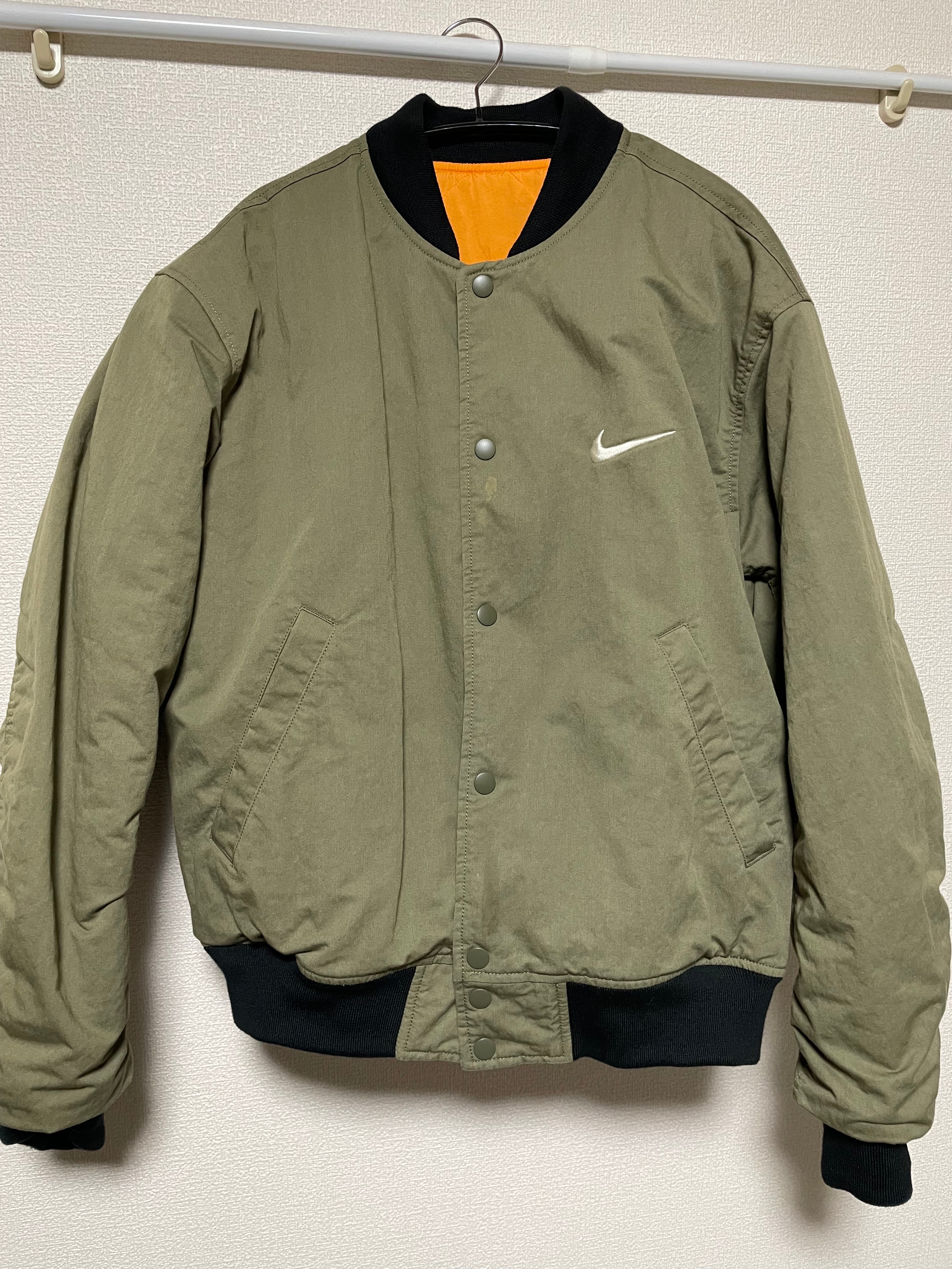 Nike x Stussy Reversible Jacket "Olive"