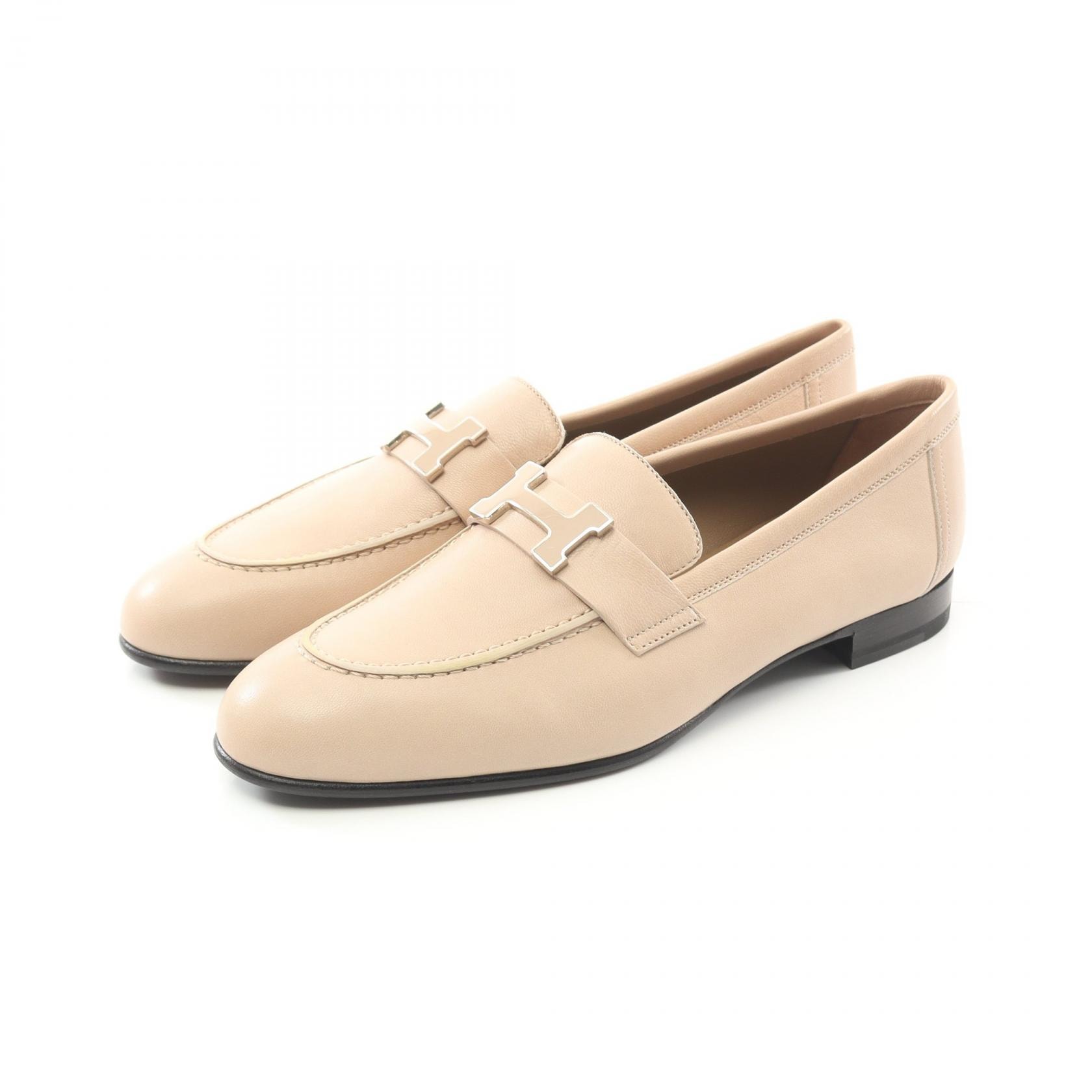 未使用に近い】エルメス HERMES モカシンパリ ローファー 靴 レザー