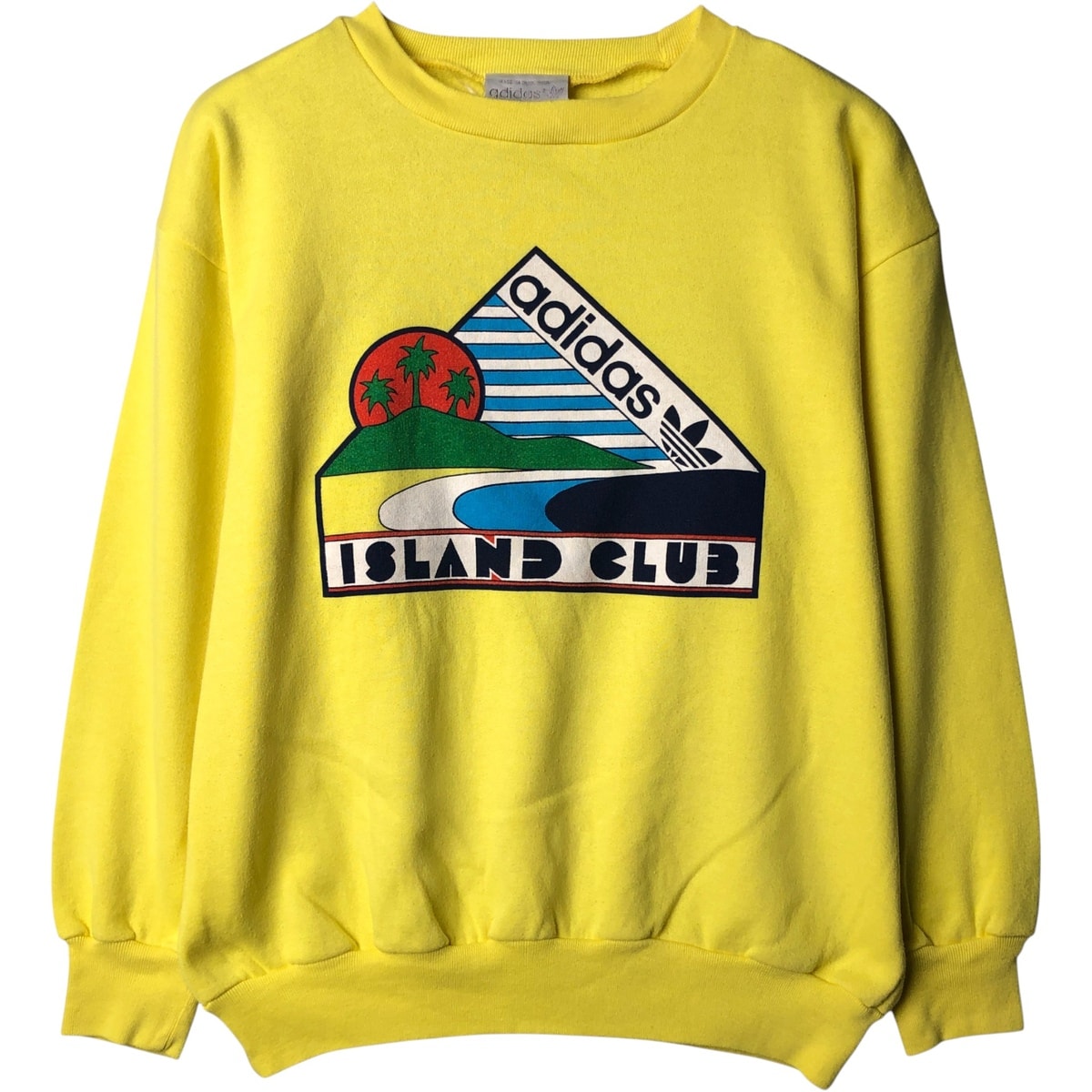 古着 80~90年代 アディダス adidas プリントスウェットシャツ トレーナー メンズL相当 ヴィンテージ /eaa588196 【中古】 【251011】 【NH-2508】/eaa588196