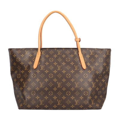 ルイヴィトン ラスパイユMM モノグラム トートバッグ モノグラムキャンバス M40607 ブラウン レディース LOUIS VUITTON 中古