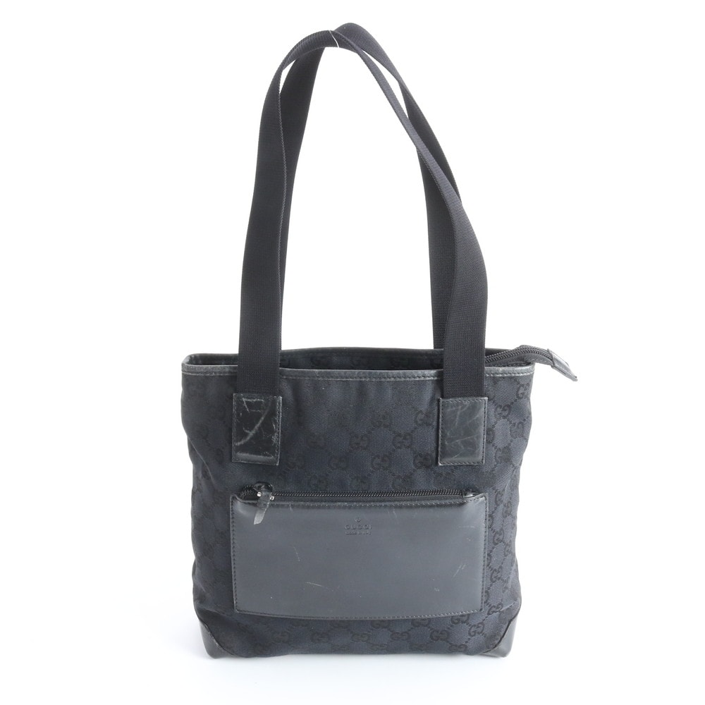 ■美品 グッチ GGキャンバス 019 0402 トート バッグ