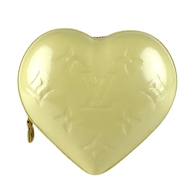 ルイ ヴィトン LOUIS VUITTON ショルダーバッグ モノグラム ヴェルニ LV リミックス キープ マイ ハート モノグラムヴェルニ イエロー レディース M83267【中古】 z8593