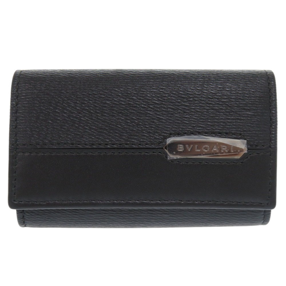 ブルガリ  セルペンティ スカリエ マン   レザー  ブラック