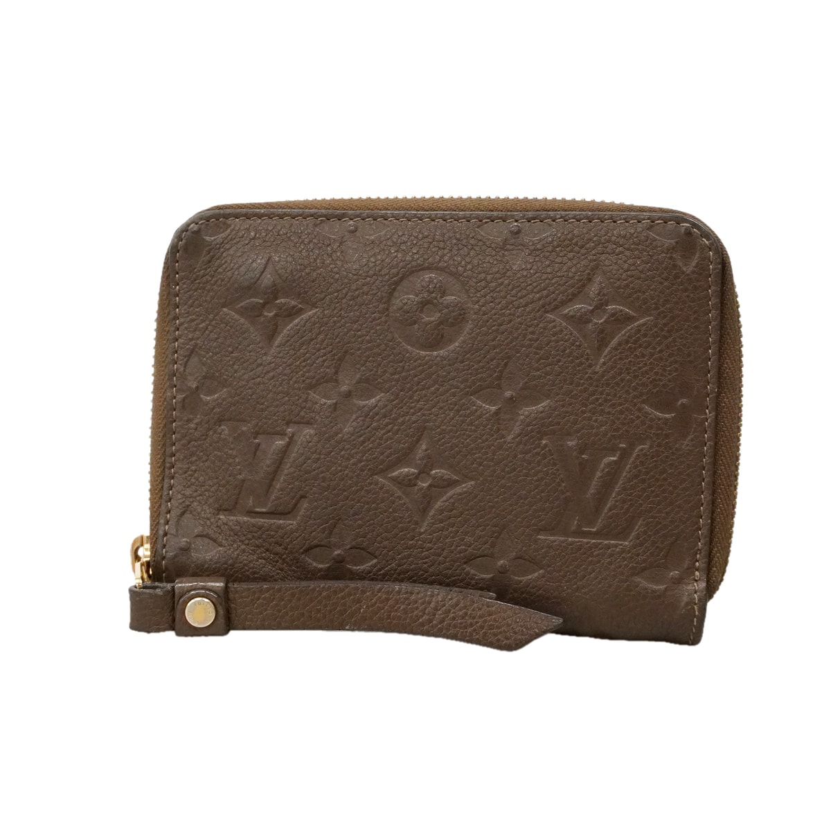 Louis Vuitton Scret Compact Wallet Monogram Empreinte Leather "Ombre"