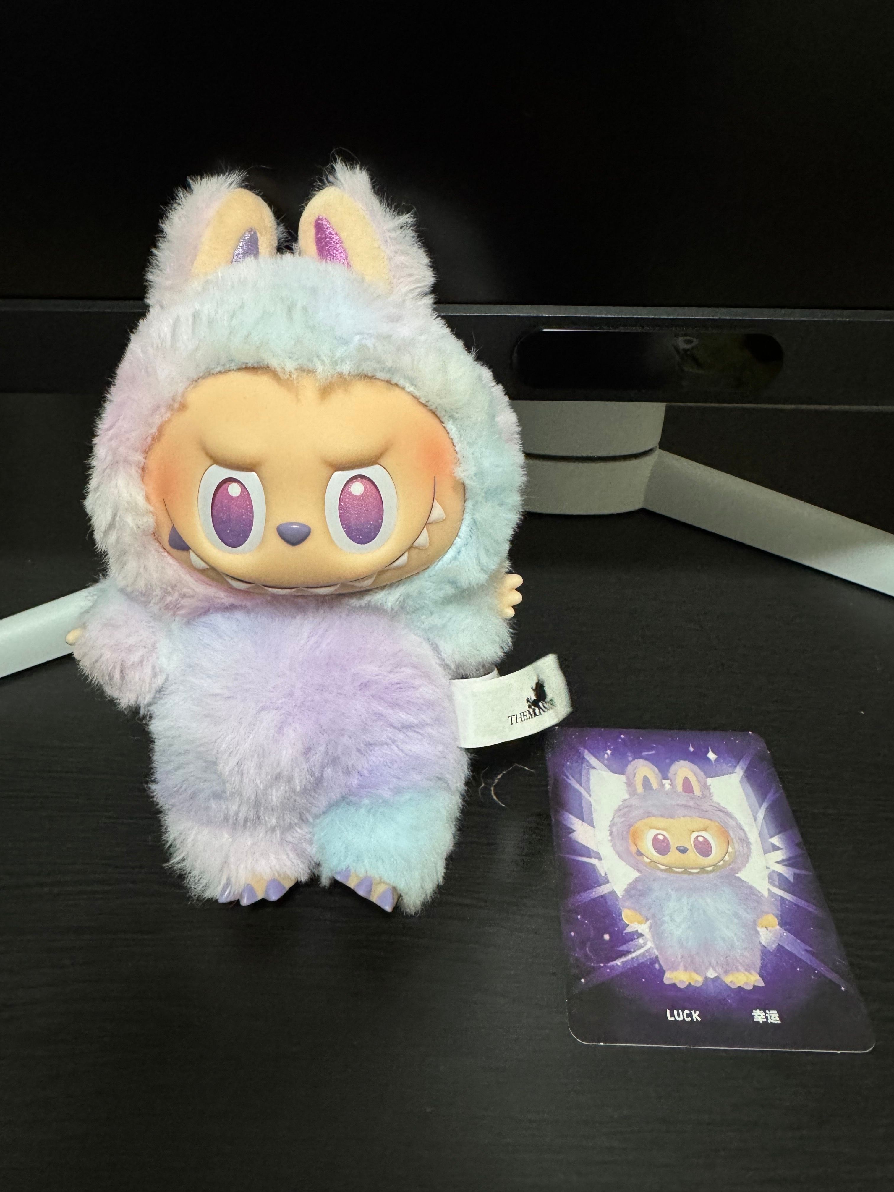 POP MART THE MONSTERS (LABUBU) Big into Energy Series Plush Pendant LUCK