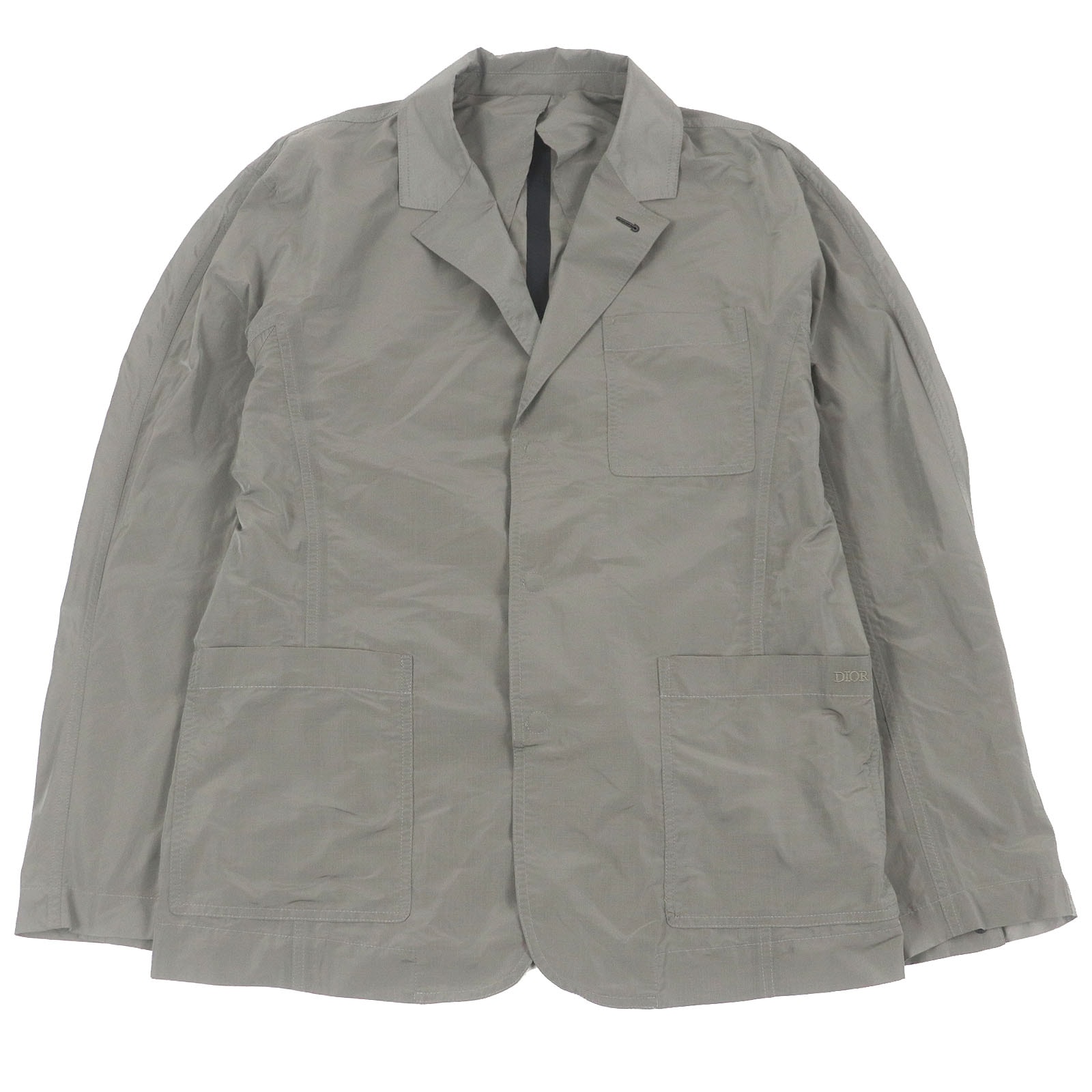 美品 ディオール オム
 ジャケット グレー メンズ 48 213C256A4717