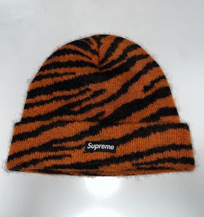 Supreme Mohair Beanie "Orange" (20FW)