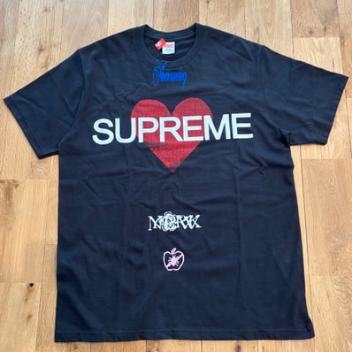 Supreme Announcing Tee "Black"