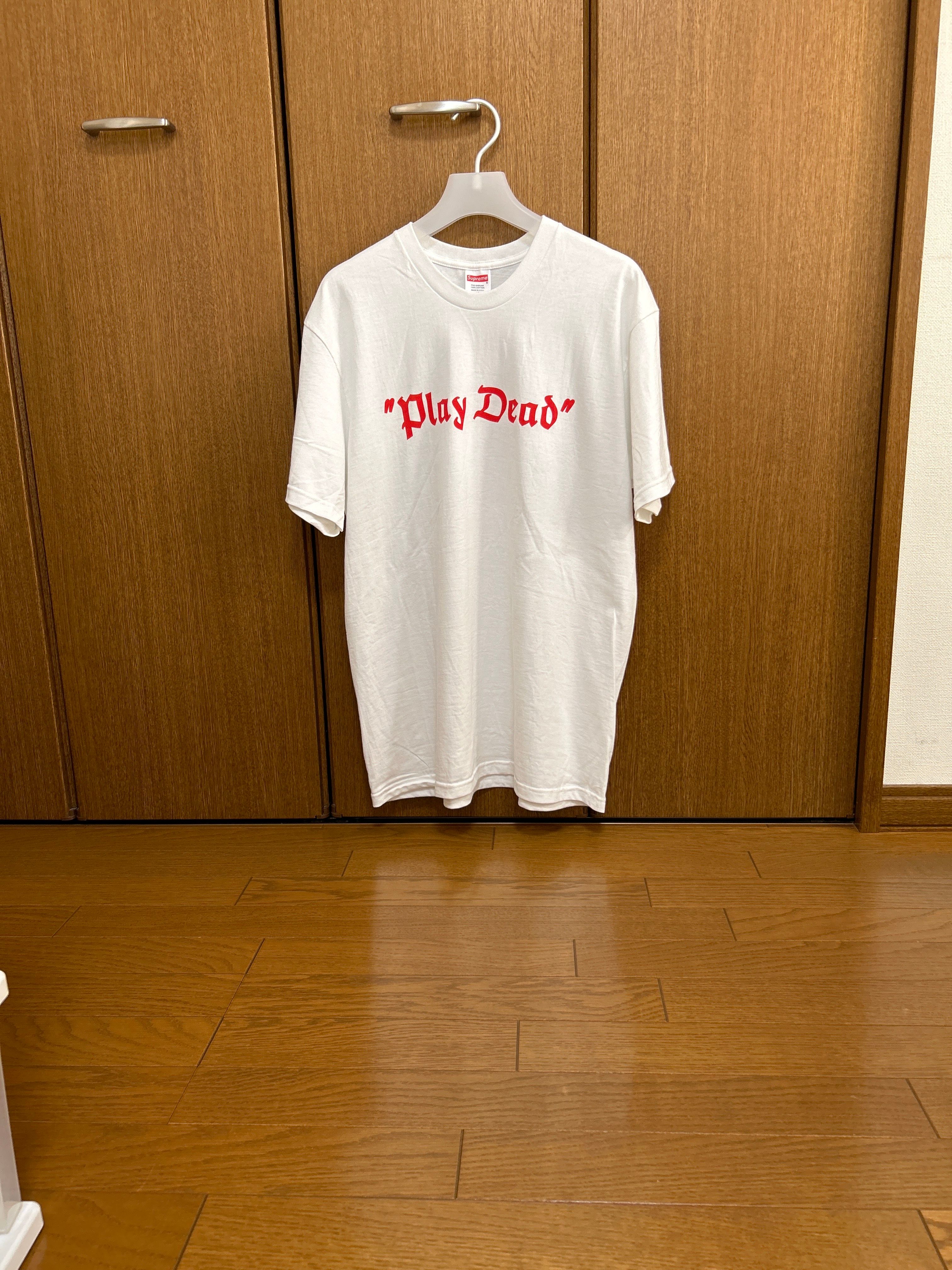 Supreme Play Dead Tee "White"