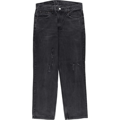 古着 リーバイス Levi's 516 SLIM FIT STRAIGHT LEG ブラックデニム テーパードデニムパンツ メンズw33相当/eaa649322