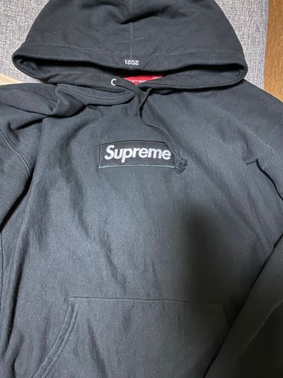 Supreme Box Logo Hooded Sweatshirt "Black" (21FW)