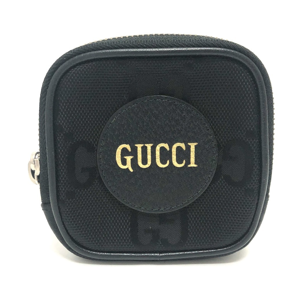 グッチ GUCCI オフザグリッド 645060 GG 財布 コインケース GGキャンバス ブラック