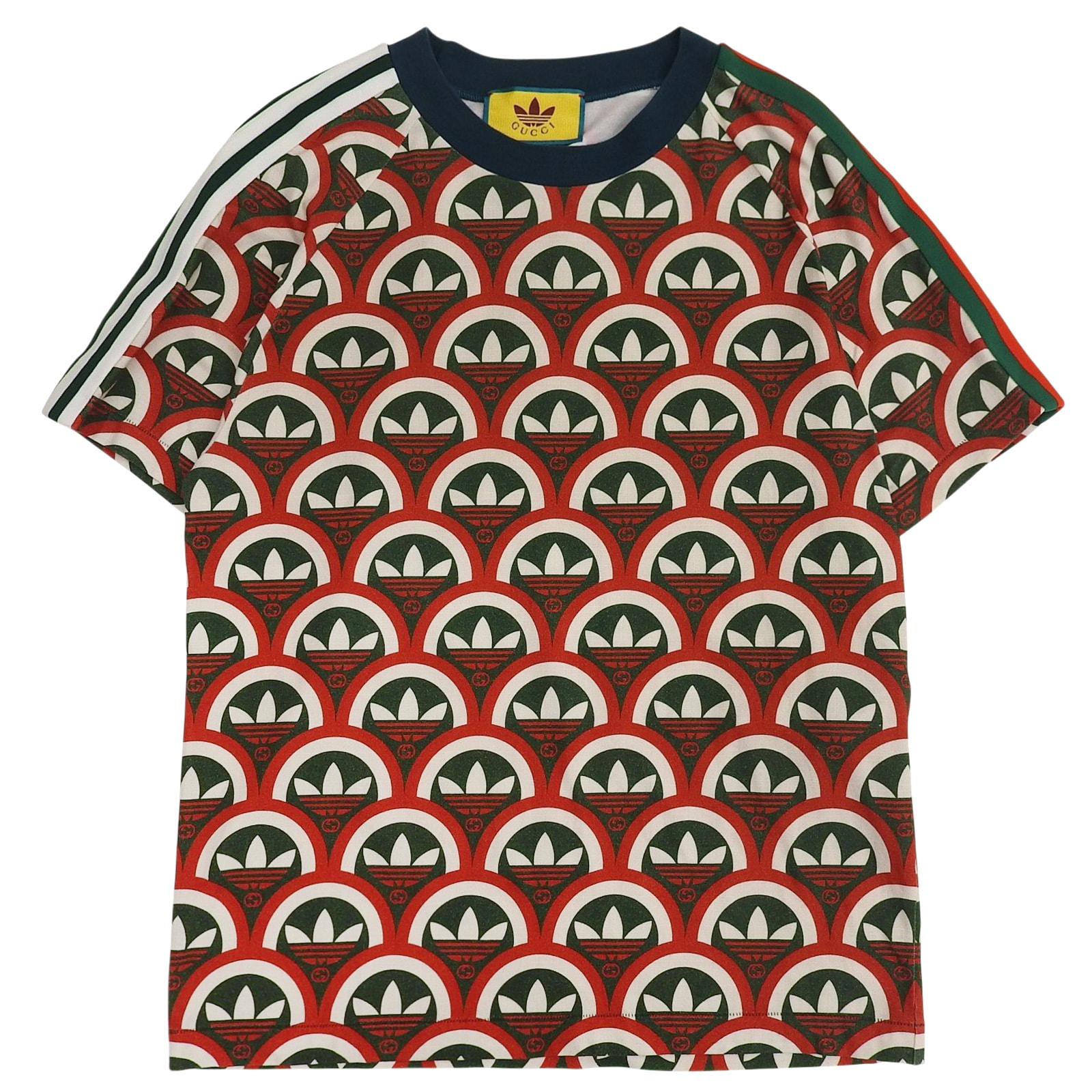 美品 グッチ×アディダス 半袖Tシャツ マルチ メンズ XL 692114