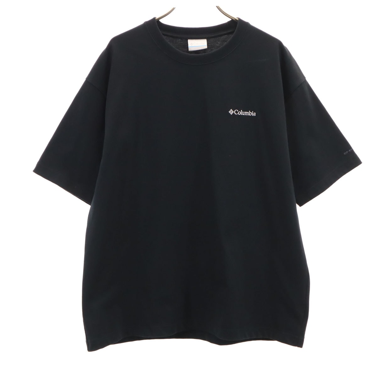 美品 Columbia コロンビア ロマビスタグラフィック 半袖 Tシャツ S ブラック アウトドア