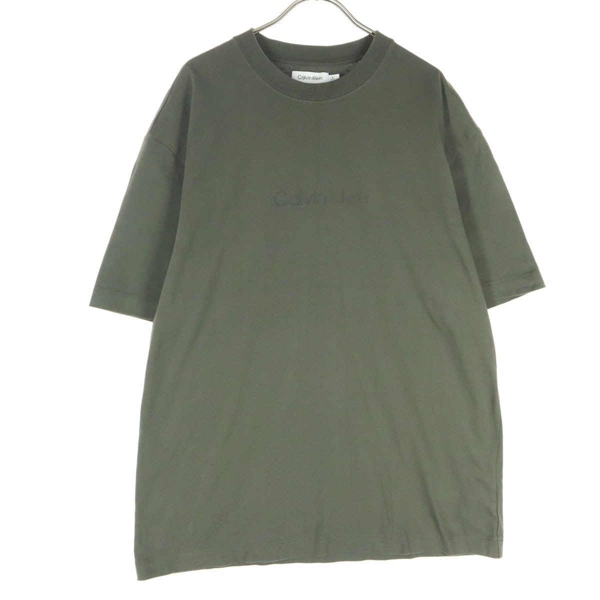 美品 Calvin klein カルバンクライン 半袖 Tシャツ M ダークグレー