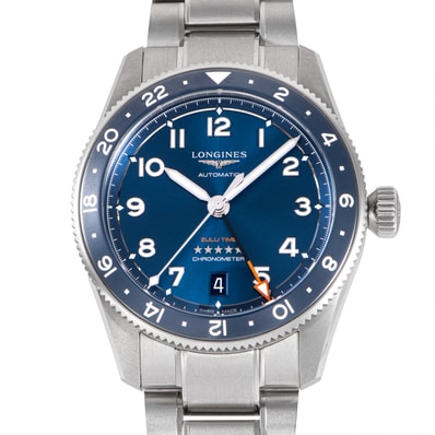 【新品】LONGINES ロンジン スピリット ズールータイム L3.802.4.93.6 ステンレススチール【中古】