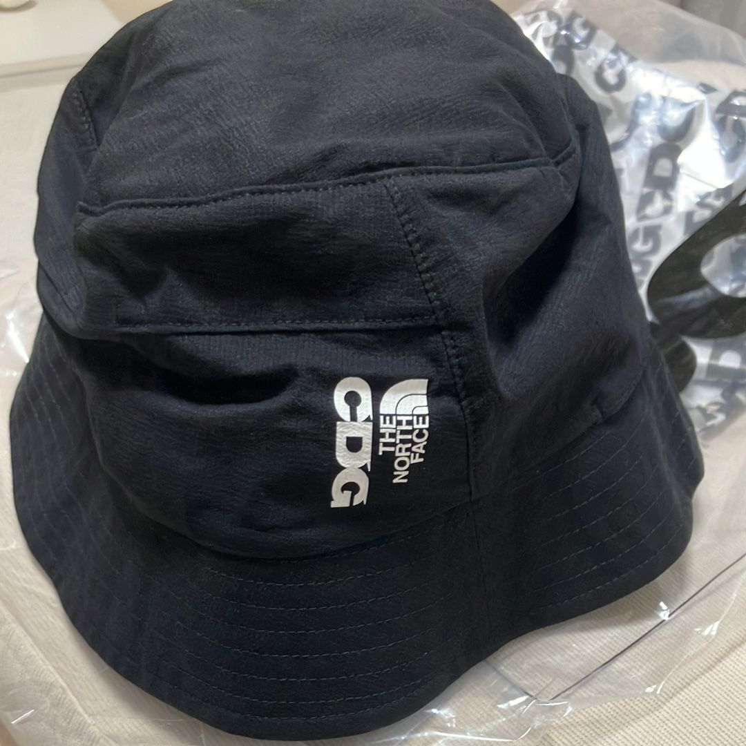 The North Face x CDG Packable Ripstop Bucket Hat "TNF Black"