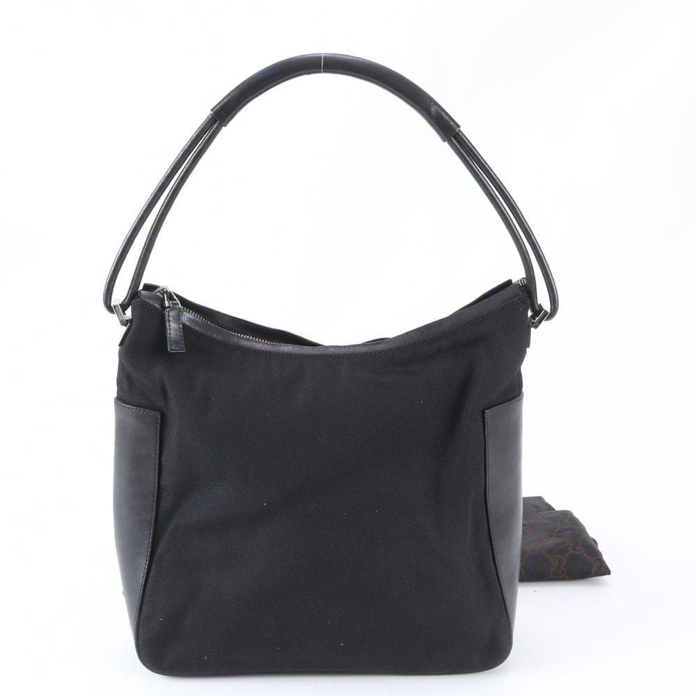 ■美品 グッチ001 3766 ショルダーバッグ レザー×ナイロン