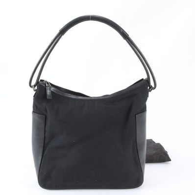 ■美品 グッチ001 3766 ショルダーバッグ レザー×ナイロン