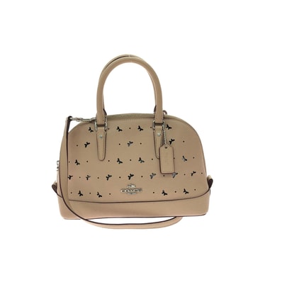 COACH コーチ レディース 2WAY ハンドバッグ ショルダーバッグ アウトレット バタフライ サッチル F59346 ベージュ