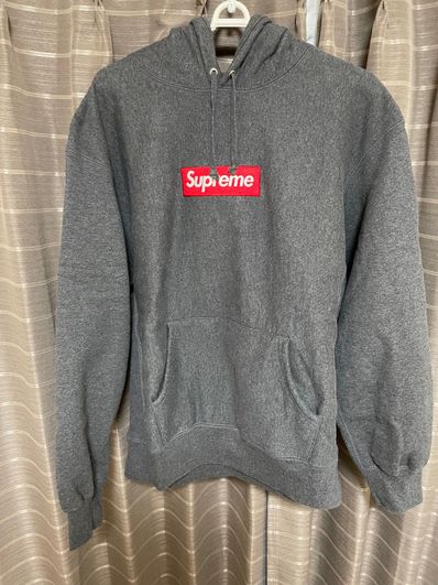 Supreme Box Logo Hooded Sweatshirt "Charcoal" (21FW)