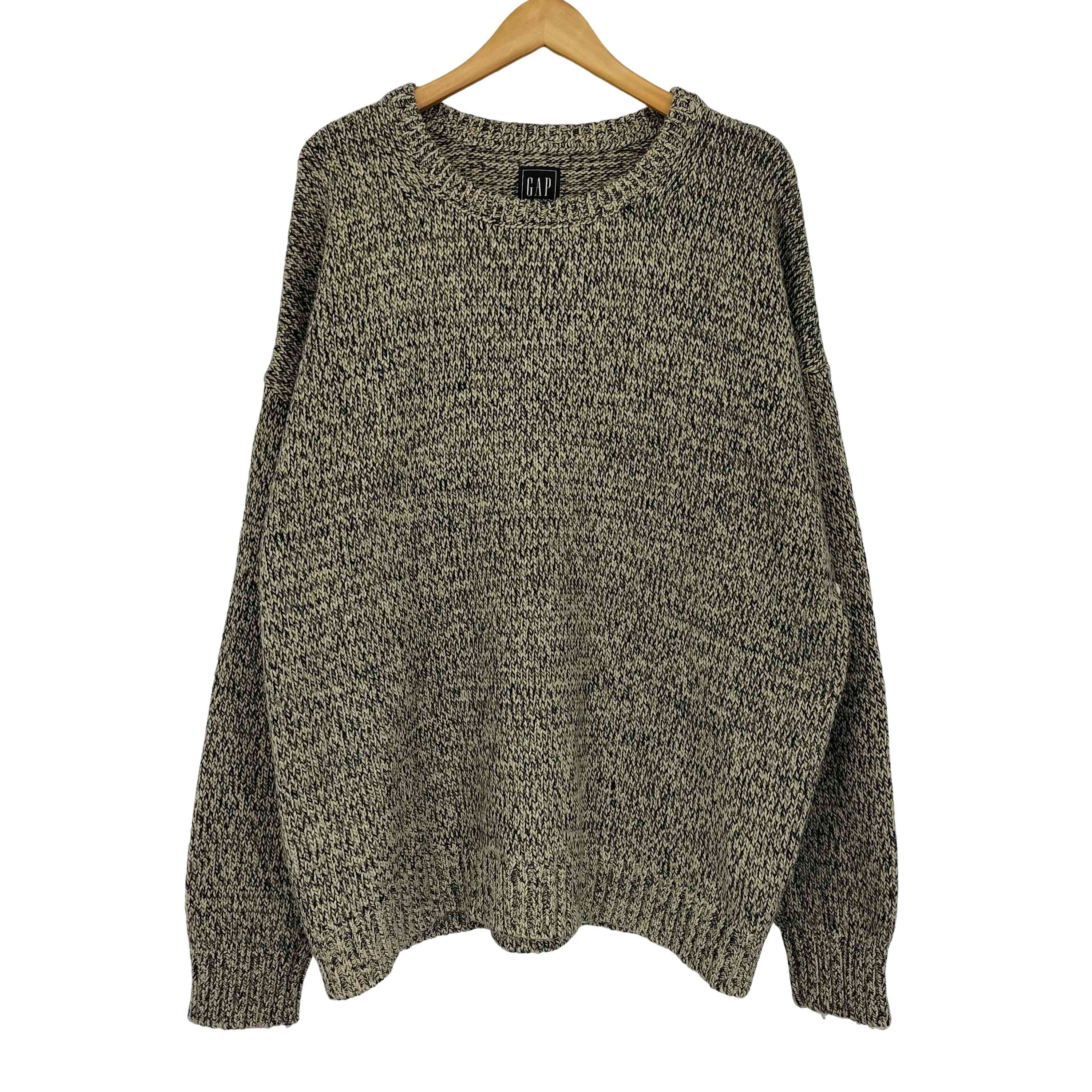 オーバーサイズクルーネックセーター【1140501290704】