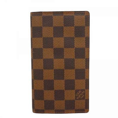 ★SALE【6ce6195】ルイヴィトン 手帳カバー ダミエ アジェンダポッシュ R20703 エベヌ【中古】メンズ レディース ユニセックス