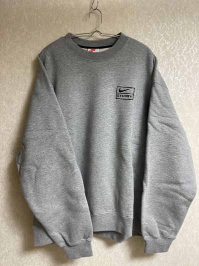 Nike x Stussy NRG BR Crew Fleece "Grey"