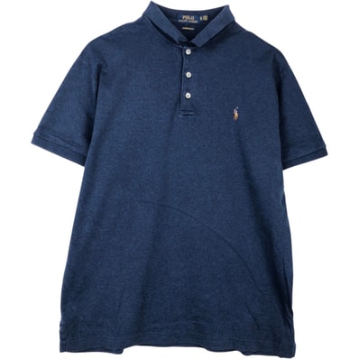 古着 ラルフローレン Ralph Lauren POLO RALPH LAUREN CUSTOM SLIM FIT 半袖 ポロシャツ メンズXL相当/eaa623765