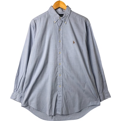 古着 ラルフローレン Ralph Lauren YARMOUTH 長袖 ボタンダウンシャツ メンズL相当/eaa509382